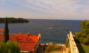 w Rovinj - widok z samej góry