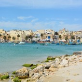 Marsaxlokk na Malcie - piękna wioska rybacka...