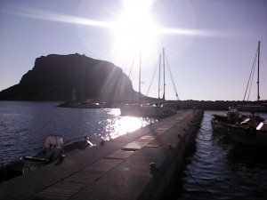 Monemvasia - port