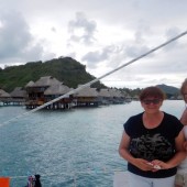 Renia i Ela - żeglujemy wzdłuż Bora Bora